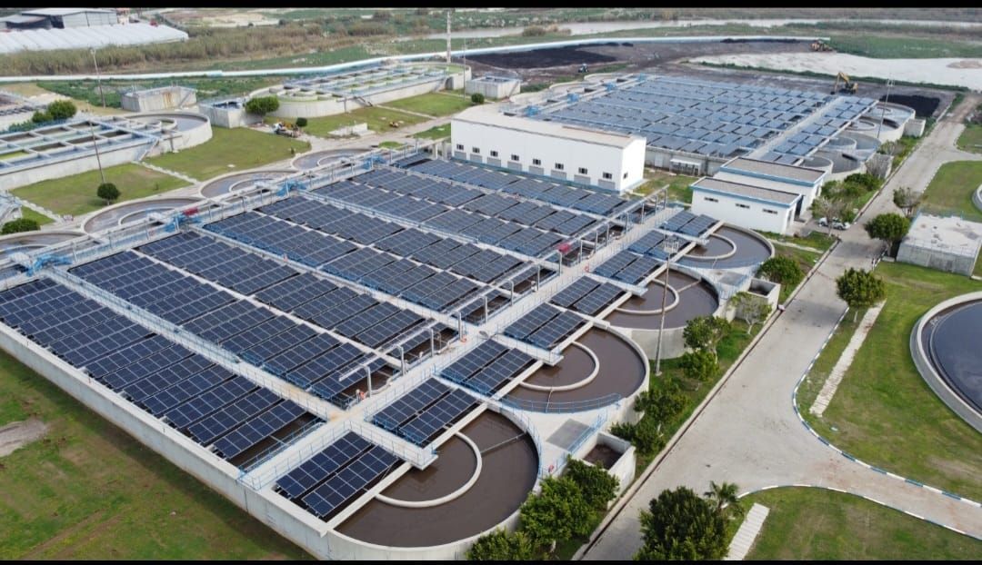 Meski Arıtma GES güneş enerjisi santrali