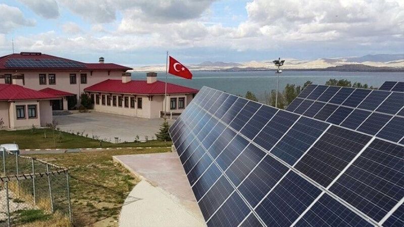 Van Vali Konağı güneş enerjisi santrali