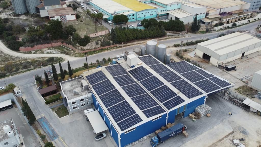 Demirkollar GES güneş enerjisi santrali