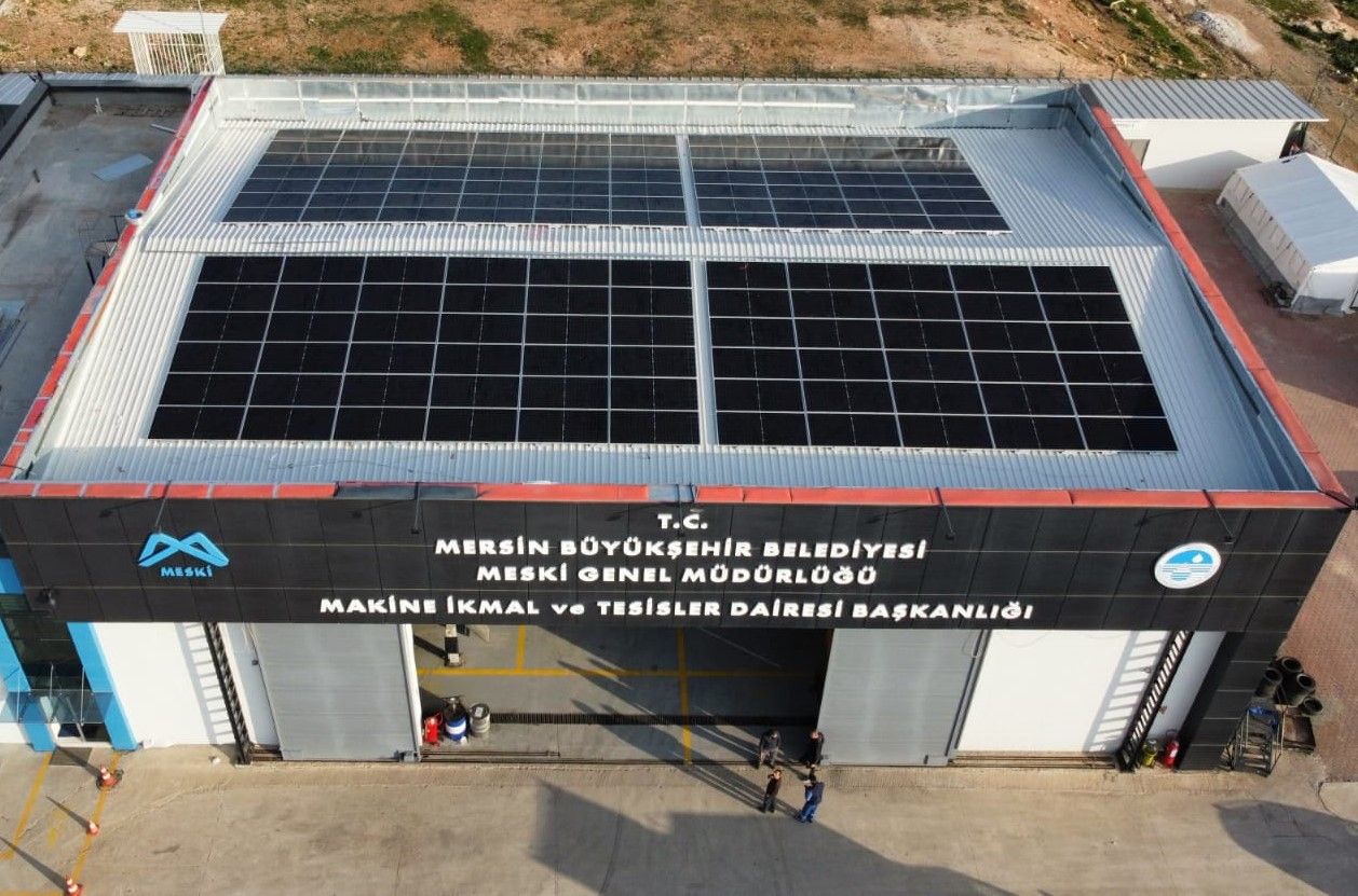 Meski Makine İkmal GES güneş enerjisi santrali