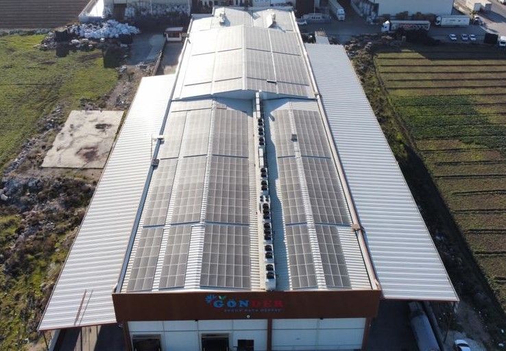 Gönder GES güneş enerjisi santrali