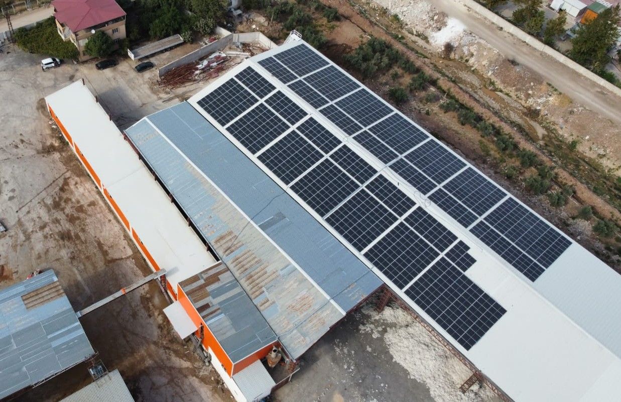 Akova GES2 güneş enerjisi santrali