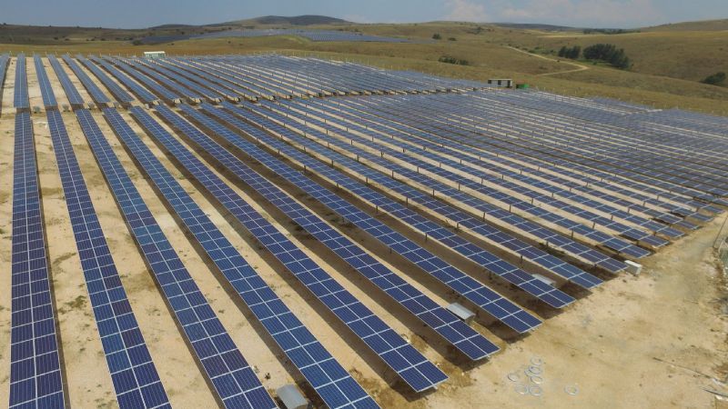 Eskişehir GES Tracker güneş enerjisi santrali