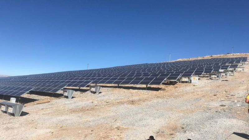 Malatya GES1 Tracker güneş enerjisi santrali